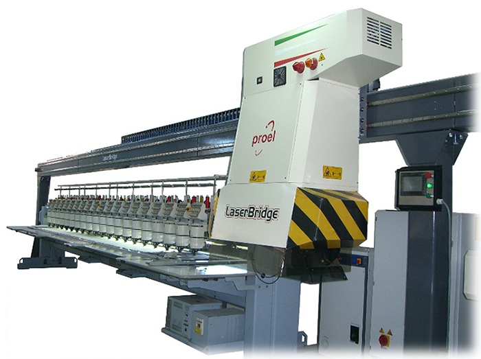 Nauwkeurige Proël LaserBridge lasermachine Pals Print & Screen